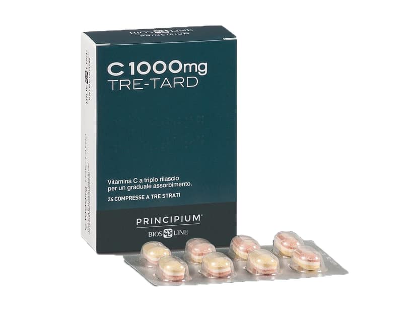VITAMIN C1000mg Tre-Tard - Principium (24 tab)
