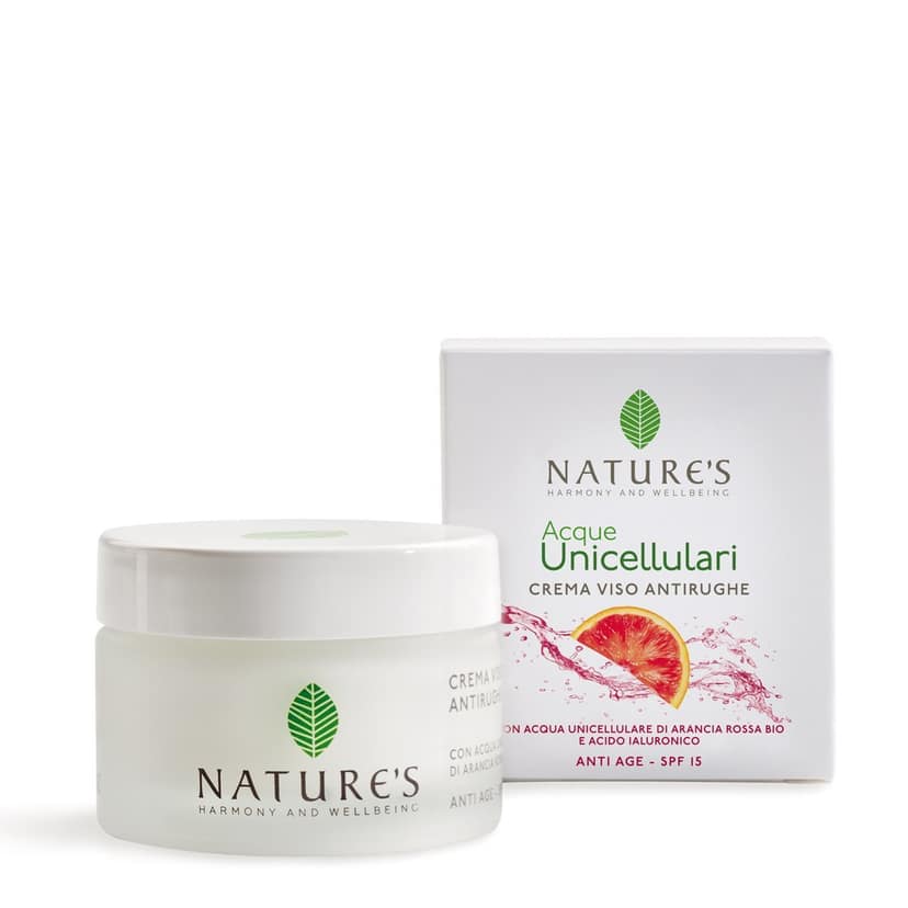 Anti-Wrinkle Face Cream SPF 15 Acque Unicellulari