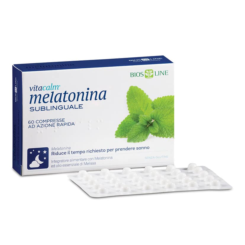 VITACALM MELATONIN - SIBLINGUAL / 60 tab