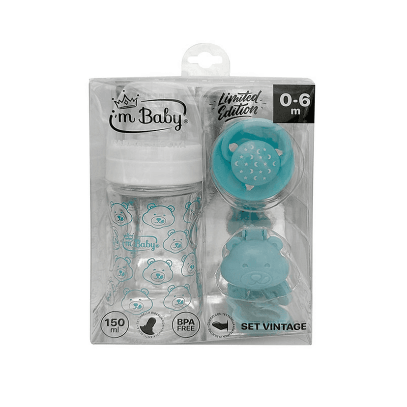 Biberon Bottel Set black 0-6M / 150ml