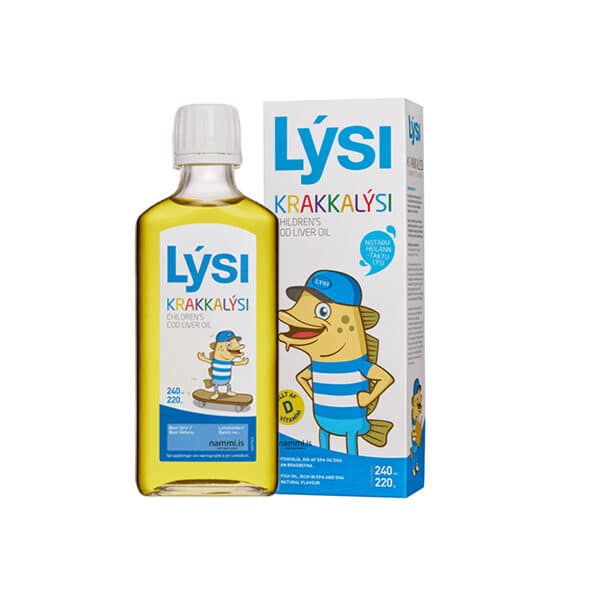 Lysi Cod Liver Oil - Shije Natyrale 240ml
