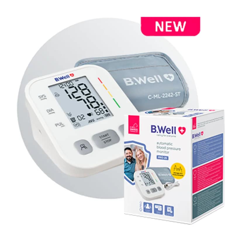 Pro-25 Blood Pressure Monitor + Adapter
