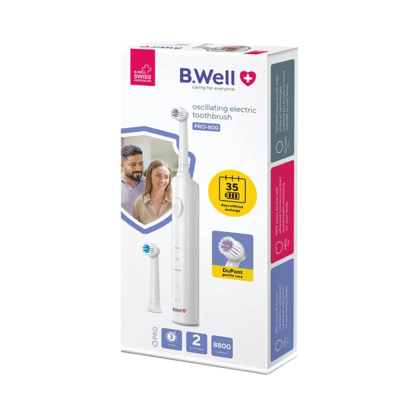 Pro-800 White Electric Toothbrush