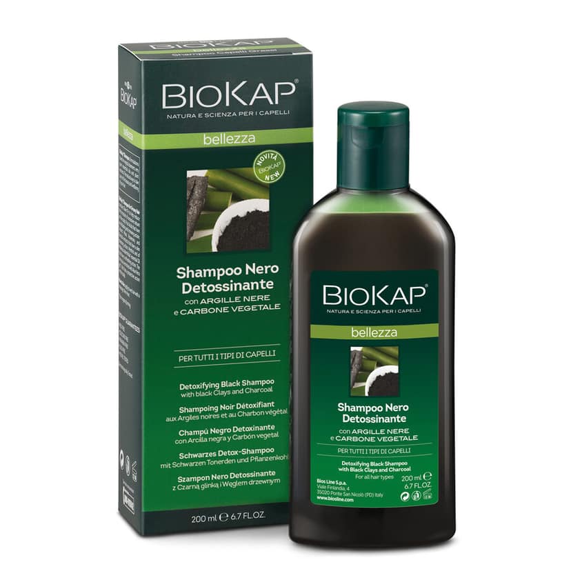 BioKap Detyoxifying Black Shampoo