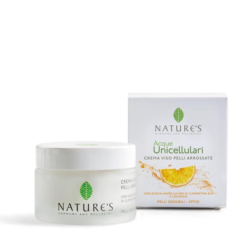 Face Cream for Skin Suffering from Redness SPF 20 Acque Unicellulari