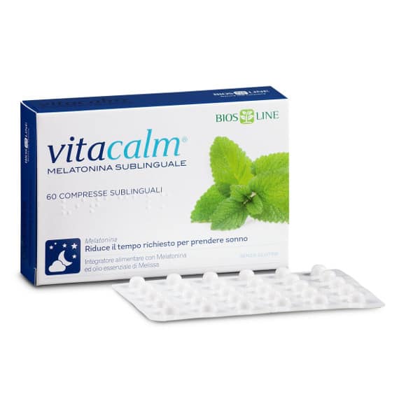 VITACALM MELATONIN - SIBLINGUAL / 120 tab