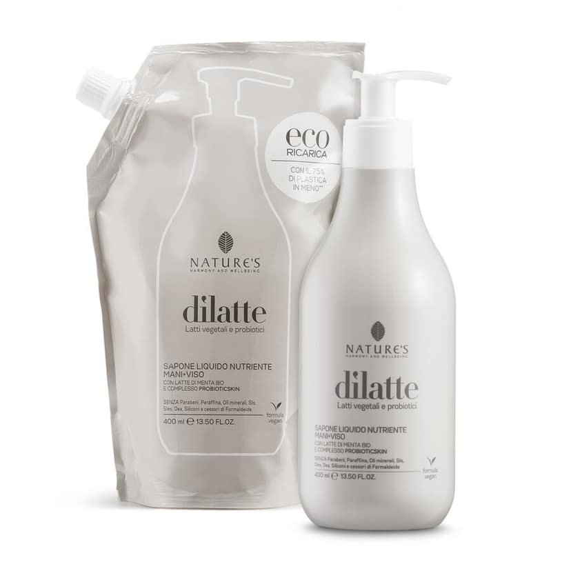 Hands Face Nourishing Liquid Soap Dilatte - Refill