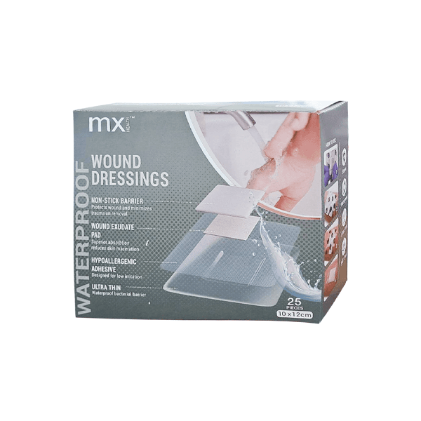 Mx Wound Dressing Waterproof 10x12cm (25s)