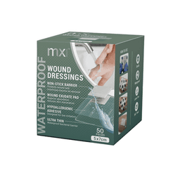 Mx Wound Dressing Waterproof 5x7cm (50s)